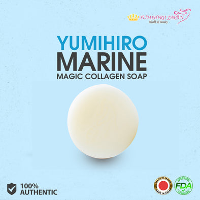 [Yumihiro Japan] Marine Magic Collagen Soap, 1pcs